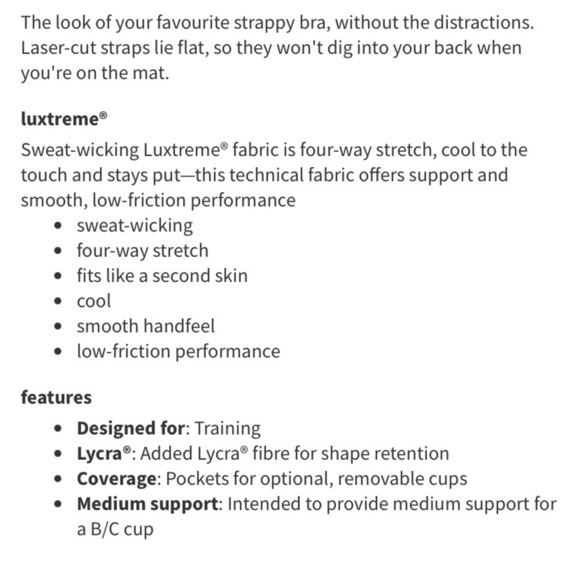 LULULEMON - Mind Over Miles Bra - Picture 7 of 7